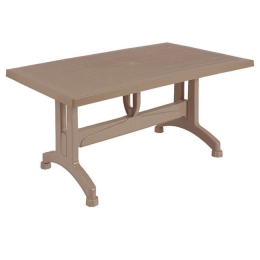 Τραπέζι 120X70X73.5Υεκ. Cappuccino HM5739.02