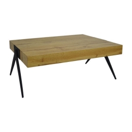 Τραπέζι Σαλονιού Natural HM8539.01 115Χ60Χ42Υεκ. Mdf,Μέταλλο