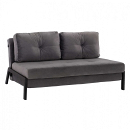 Καναπές-Κρεβάτι Διθέσιος HM3079.11 151x92x66Υcm Grey Βελούδο