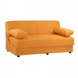 Καναπές-Κρεβάτι Τριθέσιος EGE 1215 HM3067.08 192X74X82cm Gold Βελούδο