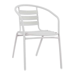 Πολυθρόνα Laura HM5037.02 54x59x73Υcm White