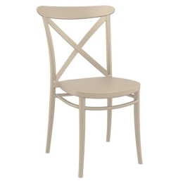 Καρέκλα Cross 20.0590 51Χ51Χ87cm Dove Grey Siesta