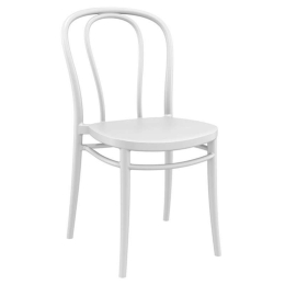 Καρέκλα Victor 20.0309 45Χ52Χ85cm White Siesta
