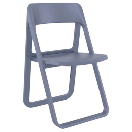 Καρέκλα Πτυσσόμενη Dream 20.0043 48Χ52Χ82cm Dark Grey Siesta