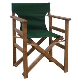 Καρέκλα Σκηνοθέτη Torino 63.0125 59X51X85cm Green