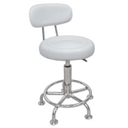 Σκαμπό Bar73 43.2257 38Χ43Χ44-59/65-79cm White