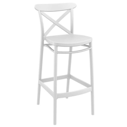 Σκαμπό Cross 20.0605 45Χ52Χ106cm White Siesta