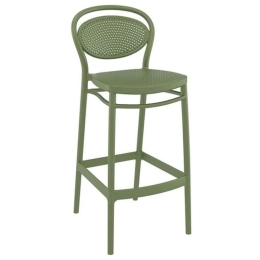 Σκαμπό Marcel 20.0651 45Χ52Χ106cm Olive Green Siesta Πολυπροπυλένιο