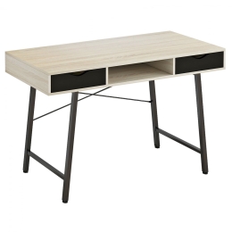 Γραφείο HM2129.02 104Χ48Χ89cm Walnut-Grey
