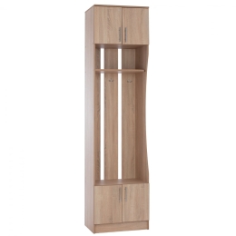 Έπιπλο Εισόδου HM2423 60X43X240cm Sonama Oak Μελαμίνη