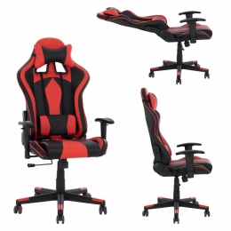 Καρέκλα Γραφείου Gaming Docks HM1162.01 67x70x130cm Black - Red