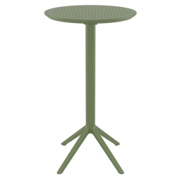 Τραπέζι - Stand Bar Sky 20.0299 60Χ108cm Olive Green