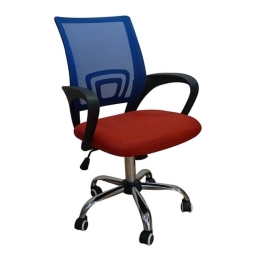 Καρέκλα Γραφείου A1850 01.0741RB 56Χ53Χ48-56/92-100 Red-Blue