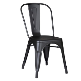 Καρέκλα Texas 24.0006 44Χ53Χ83 Black Mat