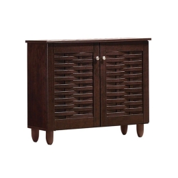 Παπουτσοθήκη 39.0005 77Χ34Χ68cm  Με 2 Πόρτες Wenge Μελαμίνη