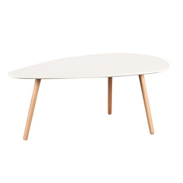 Τραπεζάκι Σαλονιού Tamy Big 09.0072 116Χ65Χ45cm Natural-White Mdf,Ξύλο