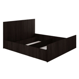 Κρεβάτι Adler HM2432.02 170x205x95cm Για Στρώμα 160x202cm Wenge Διπλό