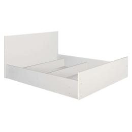 Κρεβάτι Adler HM2432.03 170x205x95cm Για Στρώμα 160x202cm White Διπλό
