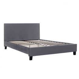 Κρεβάτι Becca HM553.11 160x210x98cm Για Στρώμα 150x200cm Grey Διπλό