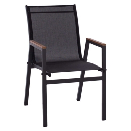 Πολυθρόνα Shyla HM5697.12 53x67x86cm Grey-Black