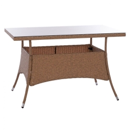 Τραπέζι Κήπου Military HM5141.32 120x70x75cm Brown
