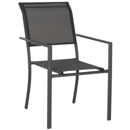 Πολυθρόνα Fedan HM5875.02 Με Textline 55,5x67,5x86cm Grey
