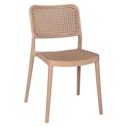 Καρέκλα Πολυπροπυλένιου HM5934.03 51x52x80cm Cappuccino