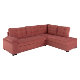 Καναπές-Κρεβάτι Jade HM3144.03R Δεξιά Γωνία 250x80-180x73-88cm Βελούδο Rotten Apple Βελούδο