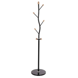 Καλόγερος 8 Σημείων Κρέμασης HM9572.01 Φ36x172cm Μεταλλικός Black Μέταλλο