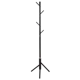 Καλόγερος 8 Σημείων Κρέμασης HM9574.01 48x48x173cm Μεταλλικός Black Μέταλλο