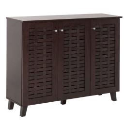 Παπουτσοθήκη-Ντουλάπι Prody HM9610.01 Με 3 Πόρτες 115x34x89cm Wenge Μελαμίνη