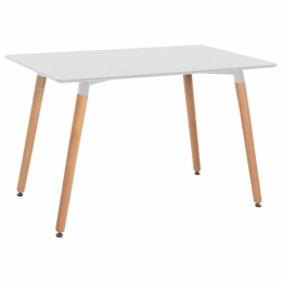 Τραπέζι Minimal HM8581.01 120x60x74cm Natural-White Mdf
