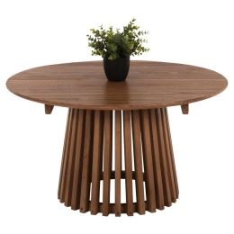 Τραπέζι Σαλονιού Στρογγυλό Frantz HM9387.11 Φ80x45cm Από Μασίφ Ξύλο Mindi Natural Ξύλο