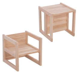 Τραπέζι-Καρεκλάκι Παιδικό Miko HM9288 35x37x32cm Ξύλινο Natural