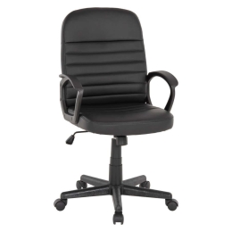 Καρέκλα Γραφείου Theoni HM1189.01 Με Μπράτσα 55x65x100cm Black
