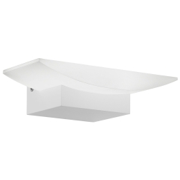 Φωτιστικό Τοίχου Led Metrass 96037 White-Grey Eglo Αλουμίνιο