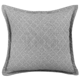 Μαξιλαροθήκη Διακοσμητική Panic Grey Madi 45X45 100% Βαμβάκι