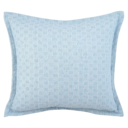 Μαξιλαροθήκη Διακοσμητική Perplex Blue Madi 45X45 100% Βαμβάκι