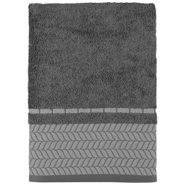 Πετσέτα Frond Anthracite Madi Χεριών 30x50cm 100% Βαμβάκι