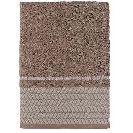 Πετσέτα Frond Brown Madi Χεριών 30x50cm 100% Βαμβάκι