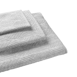 Πετσέτα Herb Grey Madi Χεριών 30x50cm 100% Βαμβάκι