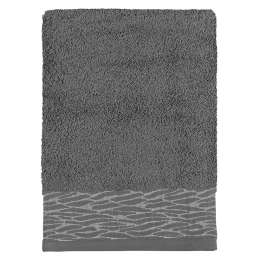 Πετσέτα Stream Anthracite Madi Χεριών 30x50cm 100% Βαμβάκι