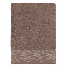 Πετσέτα Stream Brown Madi Χεριών 30x50cm 100% Βαμβάκι