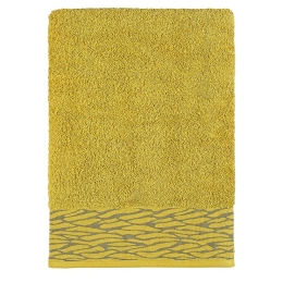 Πετσέτα Stream Yellow Madi Χεριών 30x50cm 100% Βαμβάκι