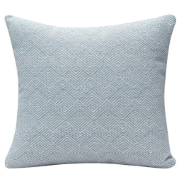 Μαξιλαροθήκη Διακοσμητική Rombo Turquoise Madi 45X45 100% Βαμβάκι