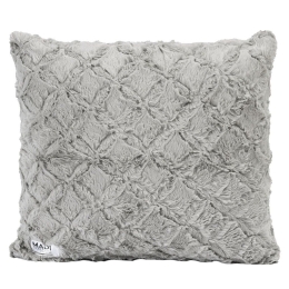Μαξιλαροθήκη Διακοσμητική Oblong Beige Madi 50X50 Οικολογική Γούνα