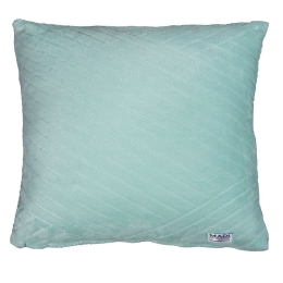 Μαξιλάρι Διακοσμητικό (Με Γέμιση) Strokes Mint Madi 45X45 Πολυέστερ