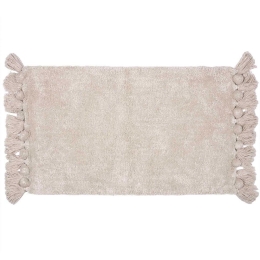 Πατάκι Μπάνιου Plain Beige Madi 60Χ90 100% Βαμβάκι