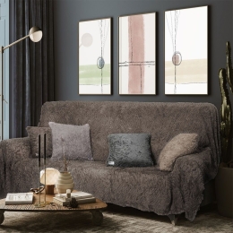 Ριχτάρι Soggy Brown Madi Διθέσιο 180x250cm Pet