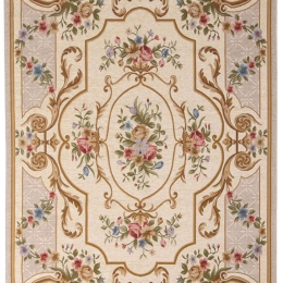 Χαλί Canvas Aubuson 514 W Beige-Multi Royal Carpet 75X250cm
